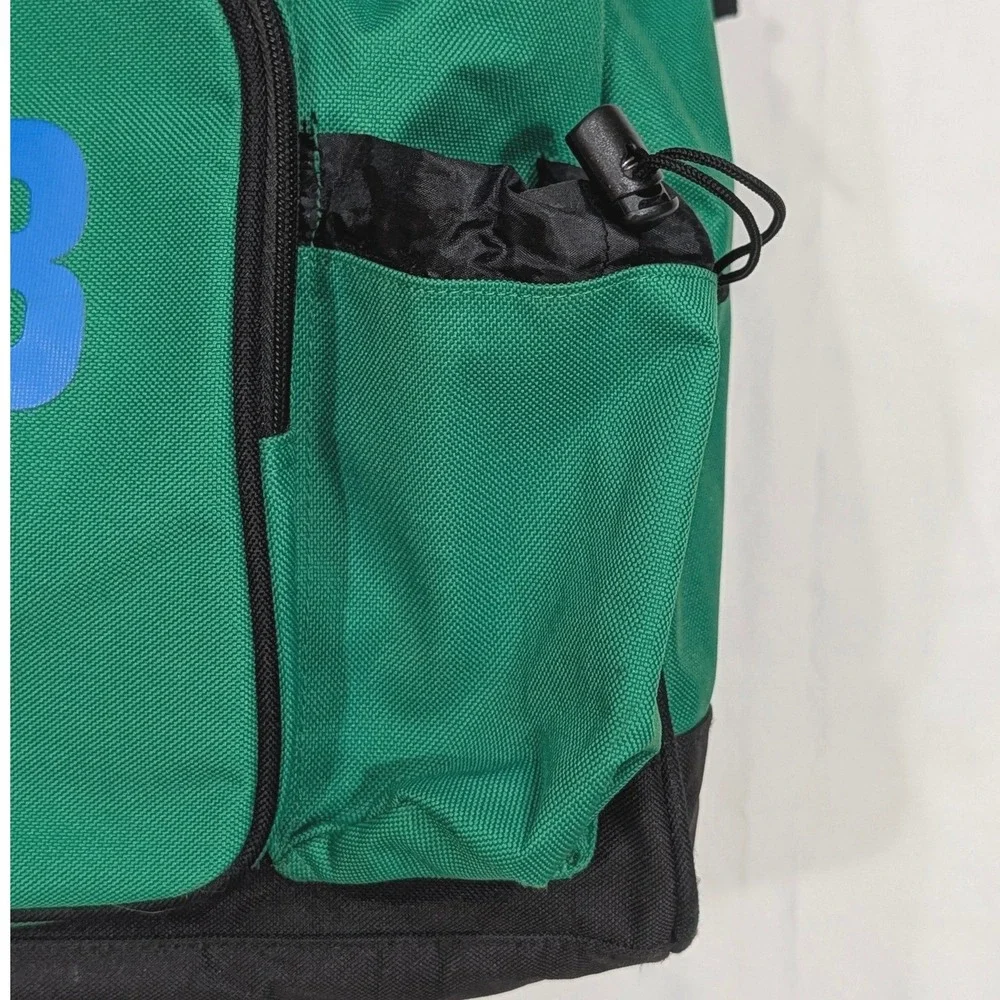 Polo Ralph Green Black Duffel Bag Big Pony 3 Logo Travel Gym